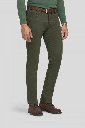 Meyer Mørkegrønn Diego-bukse