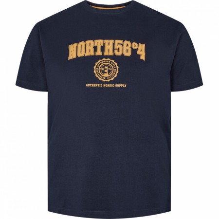 North 56°4 T-skjorte Printed Marine XXL-8XL